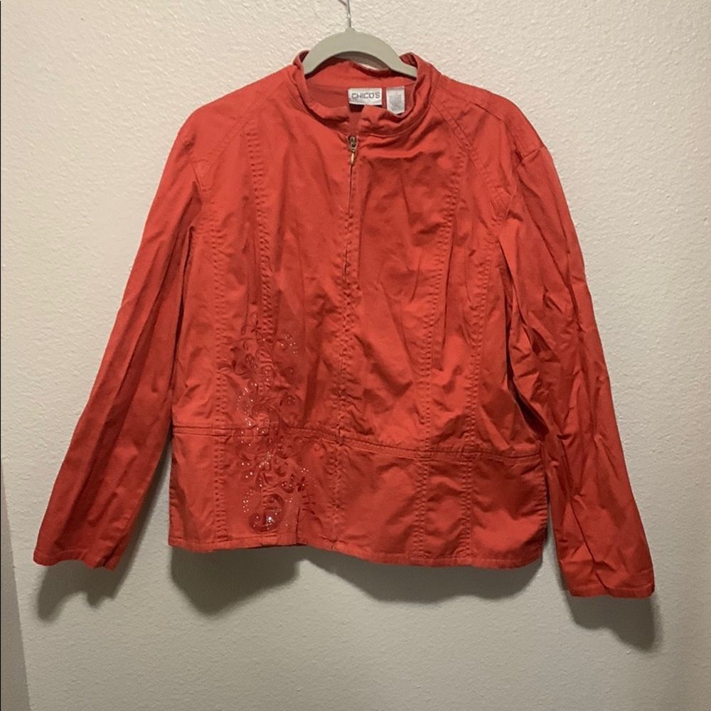Chico's Women's Red Jacket